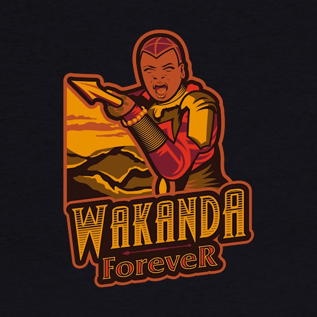 Wakanda Forever by dayaganggu